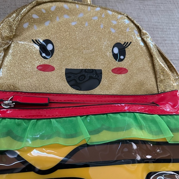 Mad Engine Colorful Hamburger Backpack - Picture 2 of 3